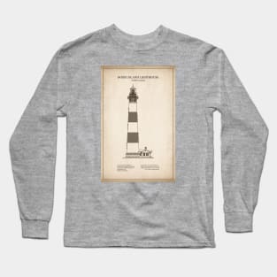 Bodie Island Lighthouse - North Carolina - SD Long Sleeve T-Shirt